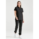 Costum medical negru unisex, Model Activity - S