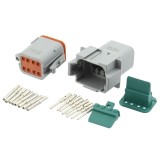 Conector auto, AT, 8 pini, AMPHENOL, AT8PS-CKIT, T135749