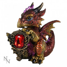 Statueta dragon Rubin 12 cm foto