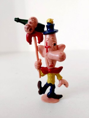 ** Figurina MAINZ SPUKES, plastic, 8cm, vintage, colectie foto