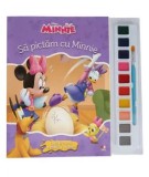 Sa pictam cu Minnie. Carte de colorat cu pensula si acuarele. Seria Minnie/***, Litera