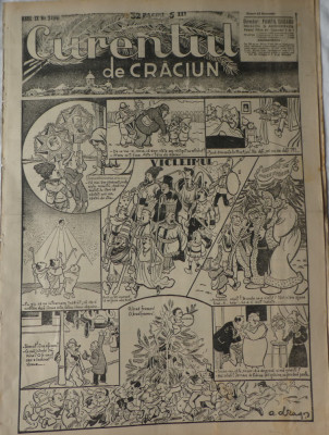 Curentul de Craciun, 25 decembrie 1936, numar special, Pamfil Seicaru, 32 pag. foto