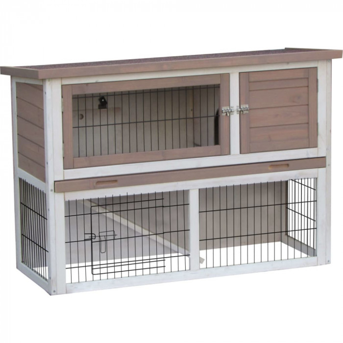 FLAMINGO Cușcă pentru iepuri &quot;Loft Urban&quot;, 111x45x78 cm