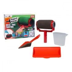 Set trafalet Paint Racer cu rezervor si 2 accesorii pentru vopsit colturi