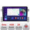 Navigatie Suzuki Grand Vitara Old C-053 Android Octa Core Ecran 2K QLED GPS 4G 4+32GB 360 KIT-053+EDT-E409-2K CarStore Technology
