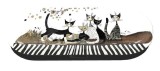 Etui pentru ochelari, Rosina Wachtmeister Cats Sepia, Fridolin