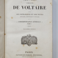 OEUVRES COMPLETES DE VOLTAIRE, TOME LXII - PARIS, 1828