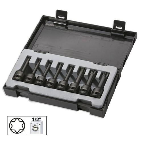 SET 8 IMBUSURI DE IMPACT TORX LUNGI DE 1/2&#039;