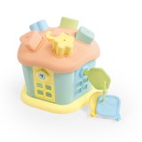 Joc sortare - Casuta vesela cu chei - Pastel PlayLearn Toys, DOLU