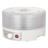 Deshidrator alimente Zilan ZLN2037, Putere 250W, Temperatura maxima 70&deg; C, ALB