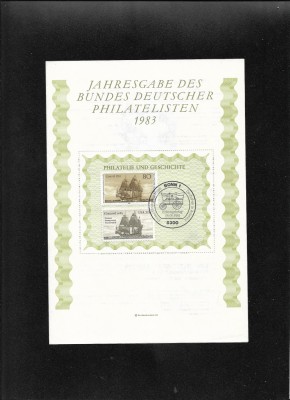 Germania FDC 1983 foto