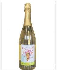 Vin spumant alb demidulce. foto