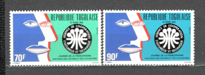 Togo.1985 Ziua francofoniei ST.295