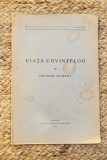 VIATA CUVINTELOR de GHEORGHE ADAMESCU , 1935