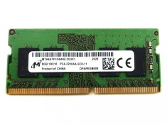 Memorie RAM laptop, Micron, 8GB, DDR4, SODIM, PC4-3200Mhz - MTA4ATF1G64HZ-3G2E1