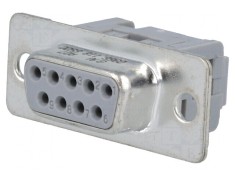 Mufă D-Sub 9 PIN Mamă IDC pentru Cablu-Bandă 1,27mm