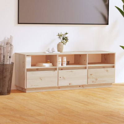 Gossi comoda tv, 140x37x50 cm, lemn masiv de pin foto