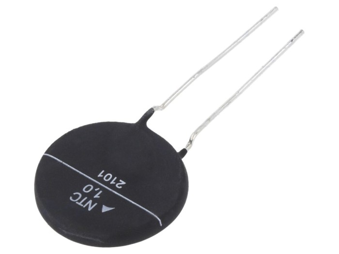 Rezistor NTC 1&Omega; THT 7,5mm