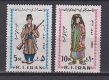 IRAN 1981 COSTUME POPULARE MI. 1993-1994 MNH