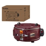 Cuptor Electric Rotund Profesional Floria, 40L, 1300W, 2 Trepte, Tava Aluminiu Emailat - Nou