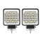 Set 2 x Proiectoare auto, Patrate, 102W per proiector