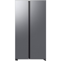 Side by side Samsung RS70F65QETEO, 659 l, SmartThings AI Energy, Full No Frost, Mono Cooling, Compresor Digital Inverter, Clasa E, H 178.4 cm, Inox