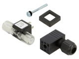 Senzor Debit GEMS SENSORS 212465E 0-2,5 l/min 5-24V NPN 25bar 20-100&deg;C