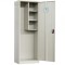 Dulap metalic materiale curatenie PREMIUM AC60, 600x400x1800 mm (LxlxH), neasamblat, inchidere 3 puncte, PLUS