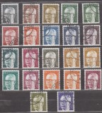 A7 T4 161 - Timbre foarte vechi - Germania - personalitati