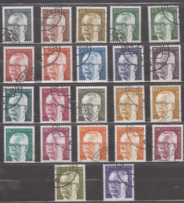 A7 T4 161 - Timbre foarte vechi - Germania - personalitati