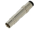 Conector mamă CX, alamă nichelată, pentru cablu &Oslash;4mm