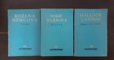 Lot 3 romane colecția veche BIBLIOTECA PENTRU TOȚI: Bunicuța - Bozena Nemcova / Sirena - Marie Majerova / Clopotul din Islanda - Halldor Laxness