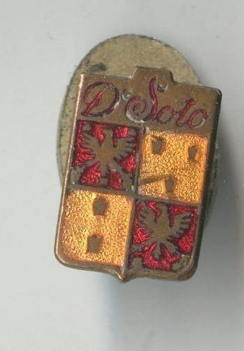 Insigna veche cu talpa D&#039;Soto