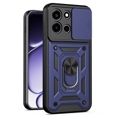 Husa OnePlus Nord 6 protectie camera Asteroid GSM CamShield Series, albastru