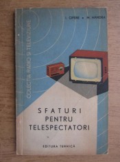 I. Cipere, M. Handra - Sfaturi pentru telespectatori