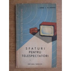 I. Cipere, M. Handra - Sfaturi pentru telespectatori