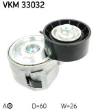 SKF VKM 33032 rola intinzator,curea transmisie