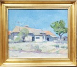 Album Arta Mihai Potcoava (1948-2024) - Casa din Vadu, Ulei/Panza, 38x46 cm