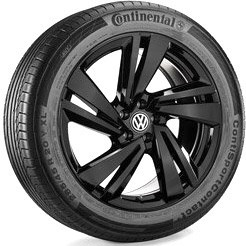 Roata Iarna Completa Oe Volkswagen Touareg Design Nevada 285/45 R20 112V XL, 9.0J x 20 ET33 760073220AX1 foto