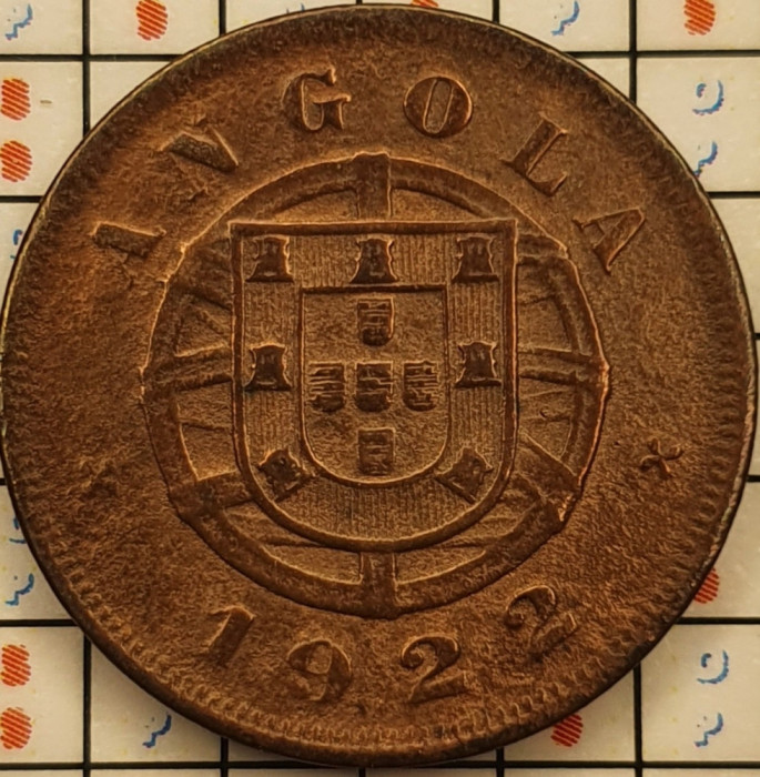 Angola 5 centavos 1922 km 62 - A007