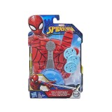 Manusa Spiderman tip lansator panza, ATU-083865, Rosu, Plastic, Oem