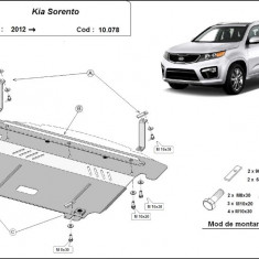 Scut motor metalic Kia Sorento 2012-2020