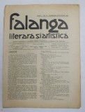 FALANGA LITERARA SI ARTISTICA , ZIAR SAPTAMANAL , ANUL I, NR. 8, DUMINICA 28 FEBRUARIE , 1910