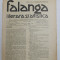 FALANGA LITERARA SI ARTISTICA , ZIAR SAPTAMANAL , ANUL I, NR. 8, DUMINICA 28 FEBRUARIE , 1910