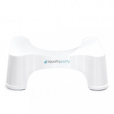 Squatty Potty treapta scarita scaunel taburet scaun WC pozitie sanatoasa +CADOU! foto