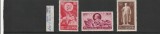 ROMANIA 1957 LP 443 - 40 DE ANI REVOLUTIA SOCIALISTA SERIE MNH NESTAMPILATA, Nestampilat
