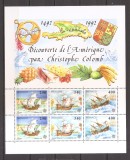Monaco 1992 - EUROPA CEPT- 500 ani de la descoperirea Americii (MC 2 serii), MNH, Nestampilat