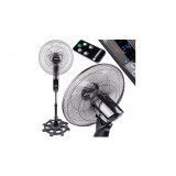 Ventilator de podea cu picior, 135 cm, 80W, Powermat