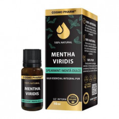 Ulei esential integral pur de menta dulce, 10 ml, Cosmopharm