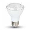 Bec LED E27 8W alb rece V-TAC, PAR20 6000K, Becuri LED